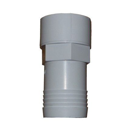 1.5in Hosetail Plain 65mm Length White