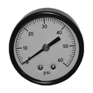Pressure Gauge Back Mount Fit TFT10003