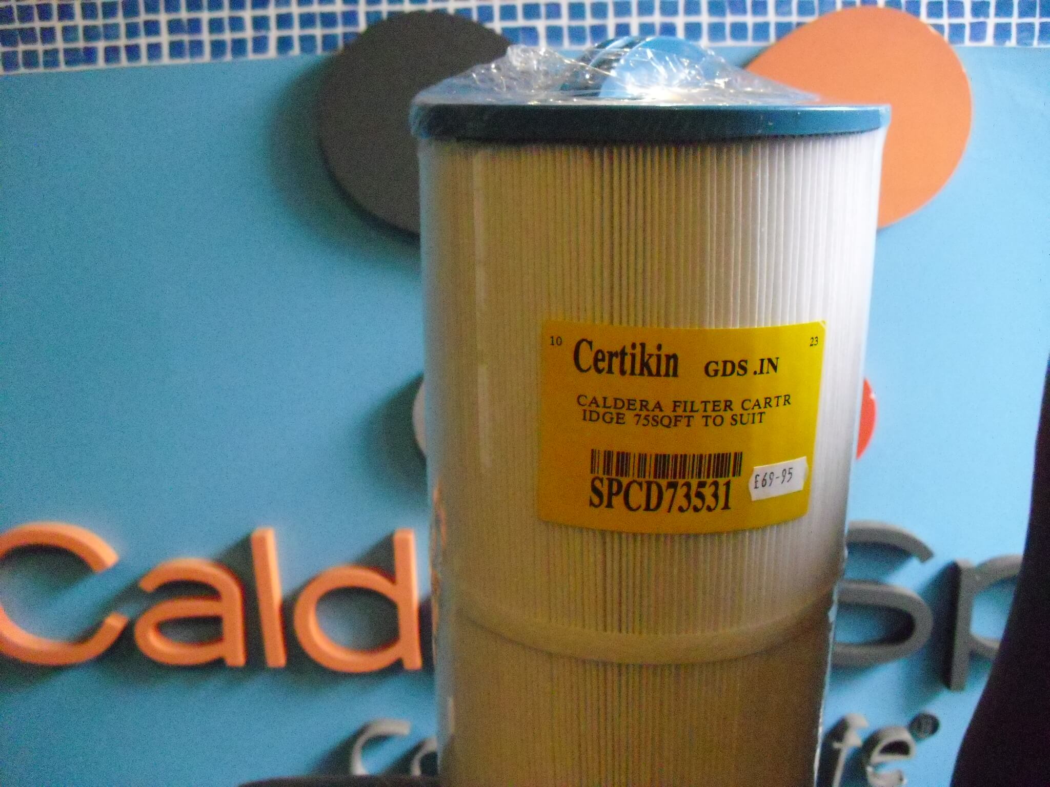 Caldera replacement filter