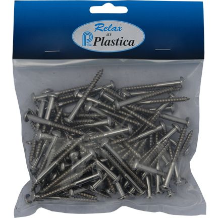 Stainless Steel No10 x 2in Self Tapping Screws